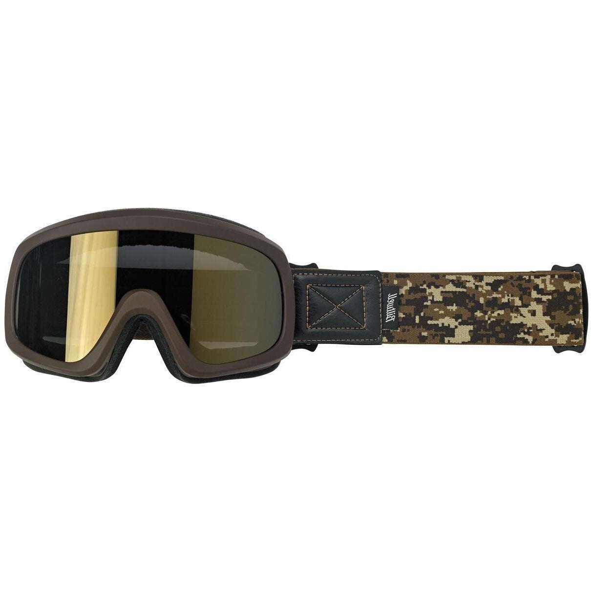 Biltwell Inc. Overland 2.0 Grunt Goggles Satin Brown/Desert Camo