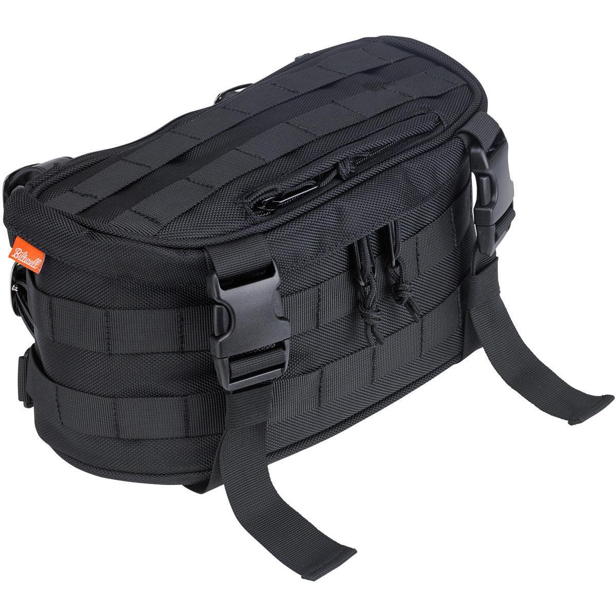 Biltwell Inc. EXFIL-7 Black Bag (11" Wide x 5.75" Tall x 4.75" Deep)