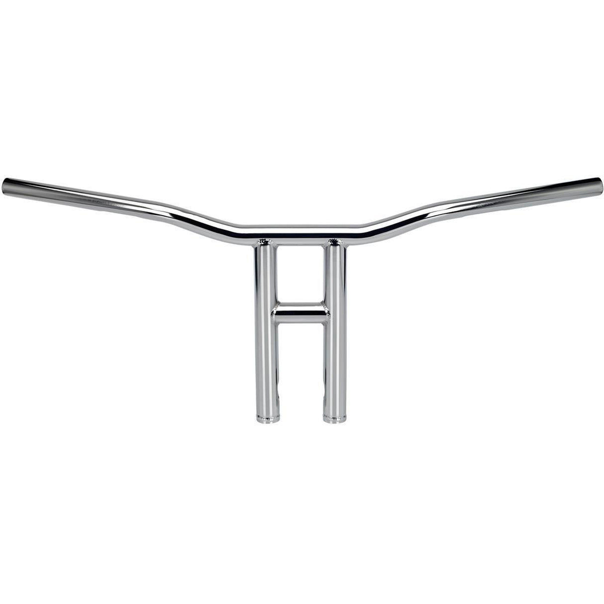 Biltwell Inc. Tyson XL 10" Slotted Handlebars Chrome