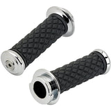 Biltwell Inc. AlumiCore 1" Grips Set for TBW Chrome