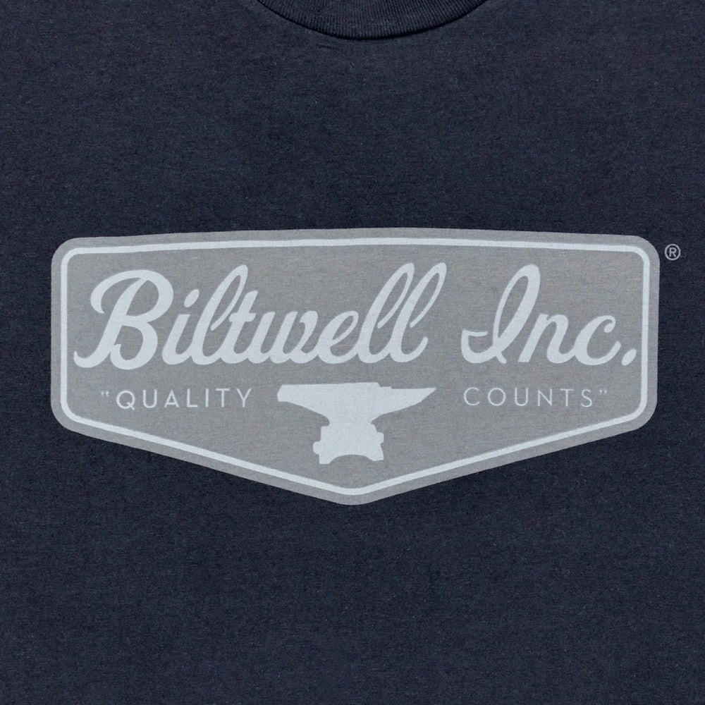 Biltwell Grey Shield Black T-Shirt
