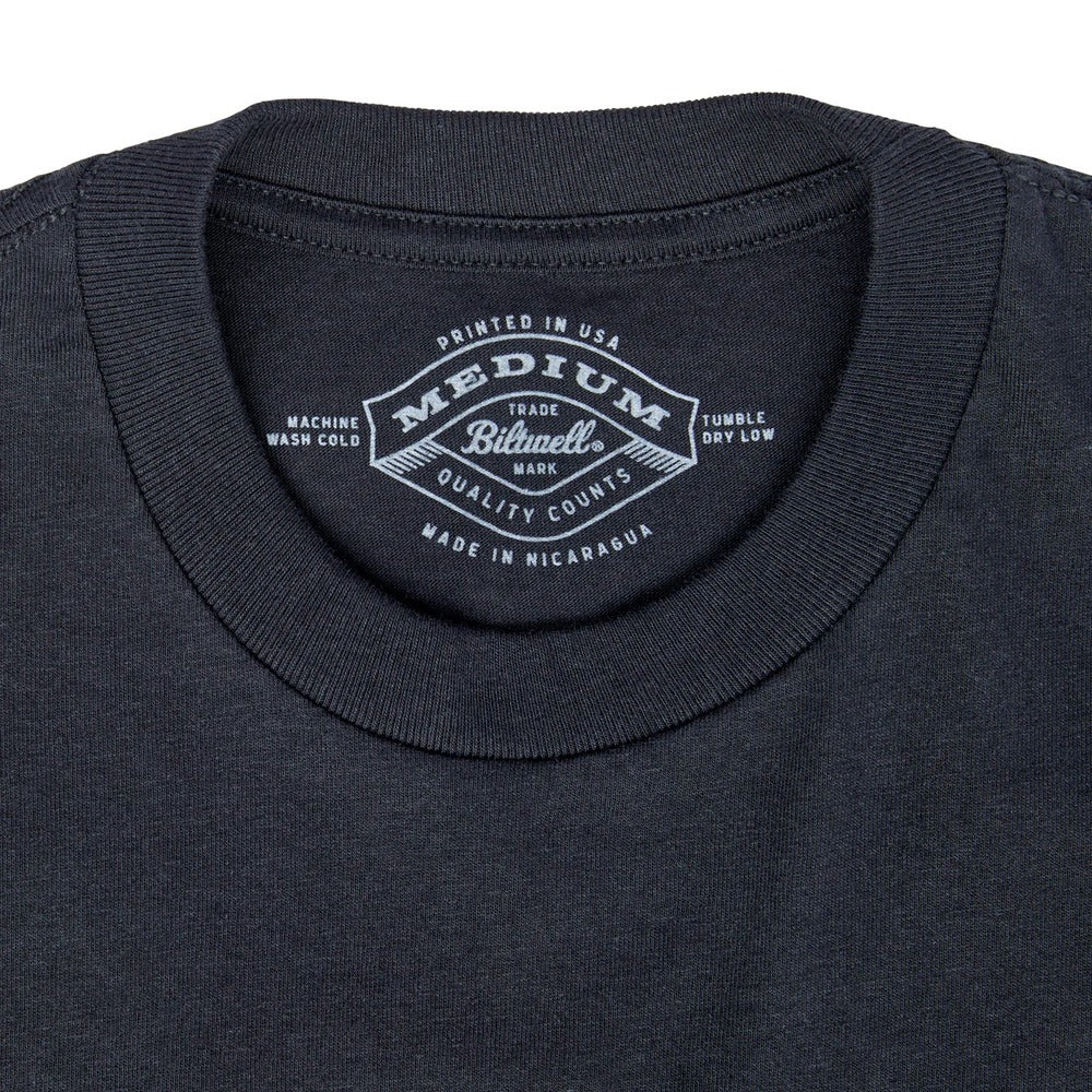 Biltwell Grey Shield Black T-Shirt
