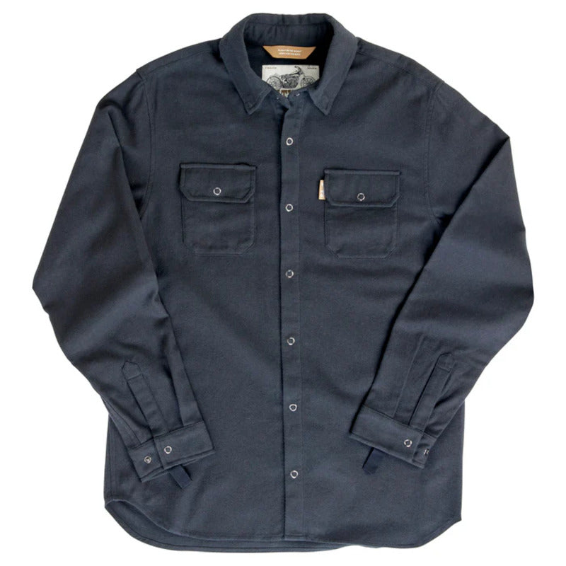 Biltwell Hi Test Black Flannel Shirt