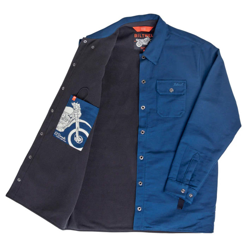 Biltwell El Dorado Navy Shirt-Jacket