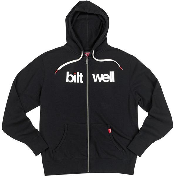 Biltwell Helvetica Thin Black Hoodie