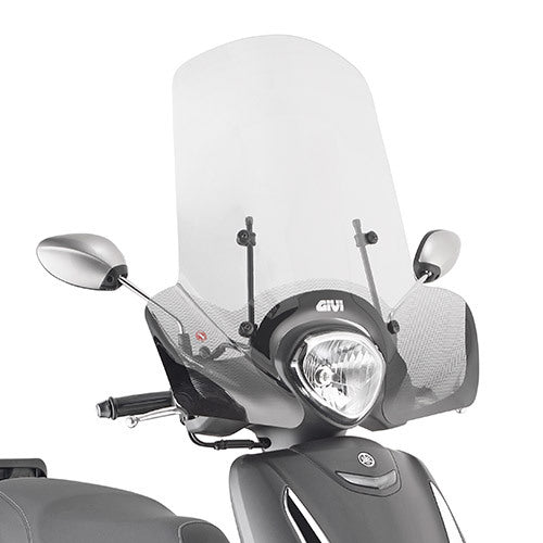 Givi 2154A Clear Windshield 49.5 x 65.5cm for Yamaha D'elight 125 21-23