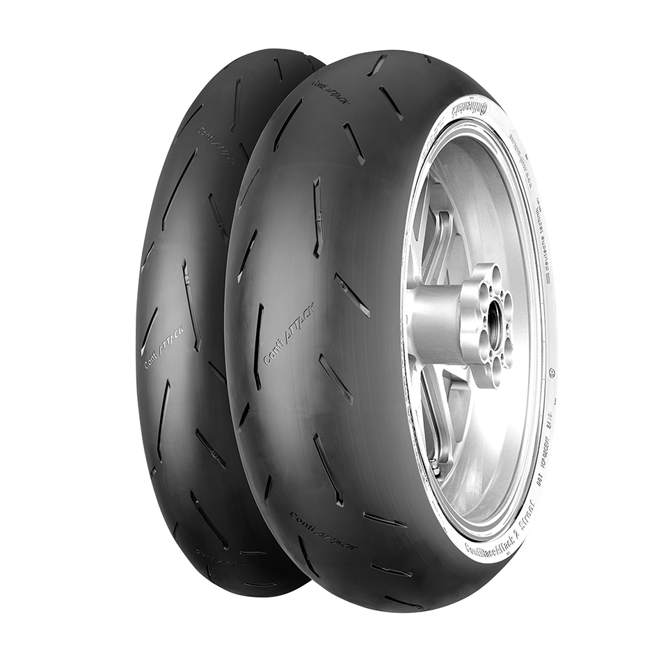 Continental ContiRaceAttack 2 Street Rear Tyre 180/55-17 73W Tubeless