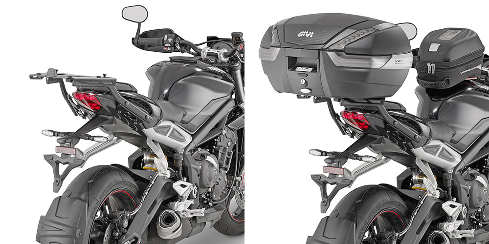 Givi 6412FZ Top Case Rear Rack for Triumph Street Triple 765 17-20