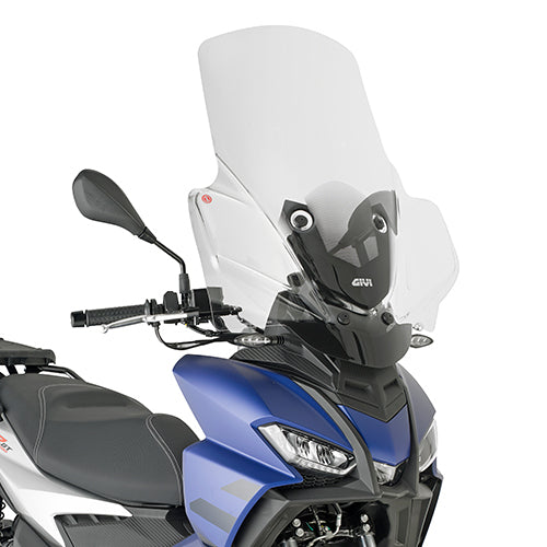 Givi 6711DT Clear Windshield 74 x 61cm for Aprilia SR GT 125-200 22-23