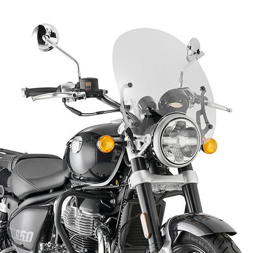 Givi 9058A Clear Windshield 38 x 42cm for Royal Enfield Super Meteor 650 2023