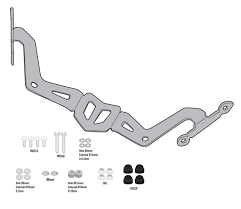 Givi A2154A Windshield Mounting Kit for Yamaha D'elight 125 21-23 w/2154A Windshields