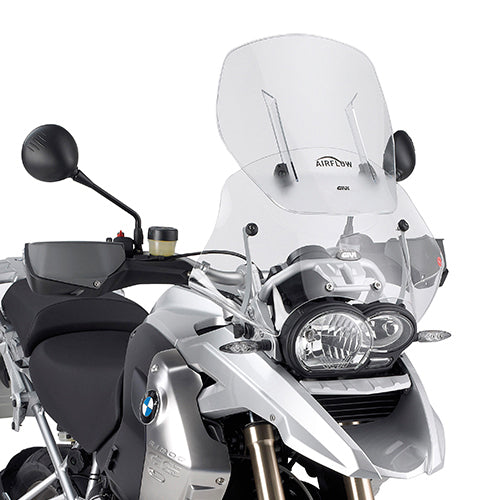 Givi AF330 Airflow Sliding Clear Windshield (Maximum 54 x 54cm & 12cm travel) for BMW R 1200 GS 04-12