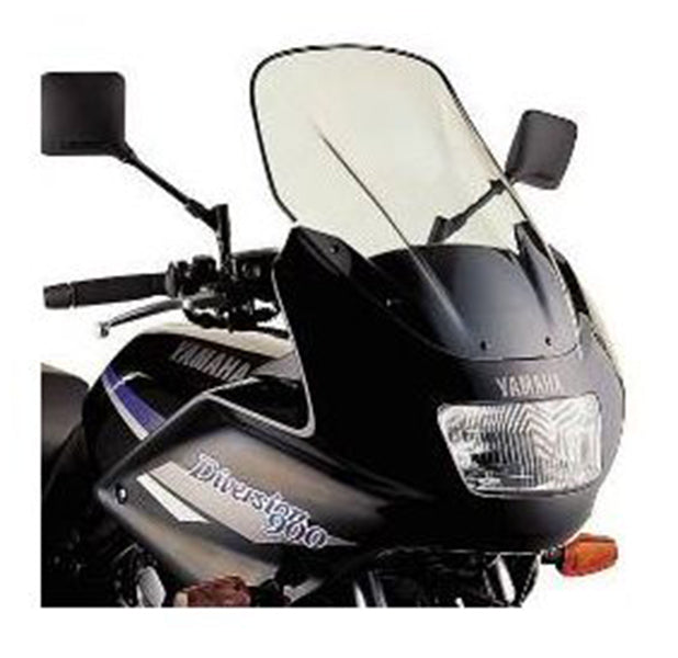 Givi D114S Smoke Windshield 52 x 38.5cm for Yamaha XJ 900 S Diversion 94-00