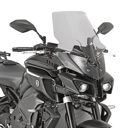 Givi D2129S Smoke Windshield 53.5 x 42cm for Yamaha MT-10 16-21