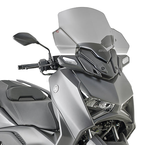 Givi D2167S Smoke Windshield 58 x 57cm for Yamaha X-Max 125/X-Max 300 2023