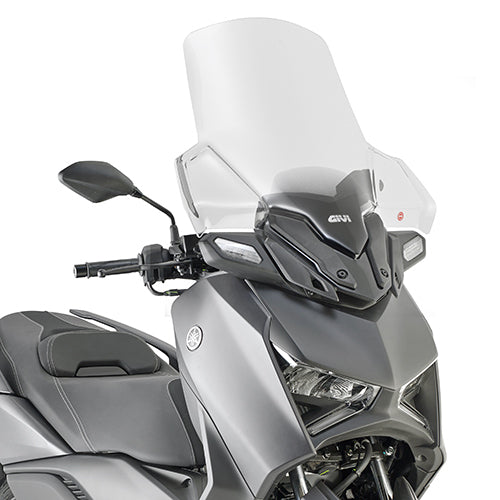 Givi D2167ST Clear Windshield 73 x 62cm for Yamaha X-Max 125/X-Max 300 2023