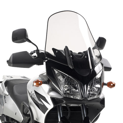 Givi D260ST Clear Windshield 57 x 48cm for Kawasaki KLV 1000 04-10/Suzuki DL 650 V-Strom 04-11/DL 1000 V-Strom 02-11