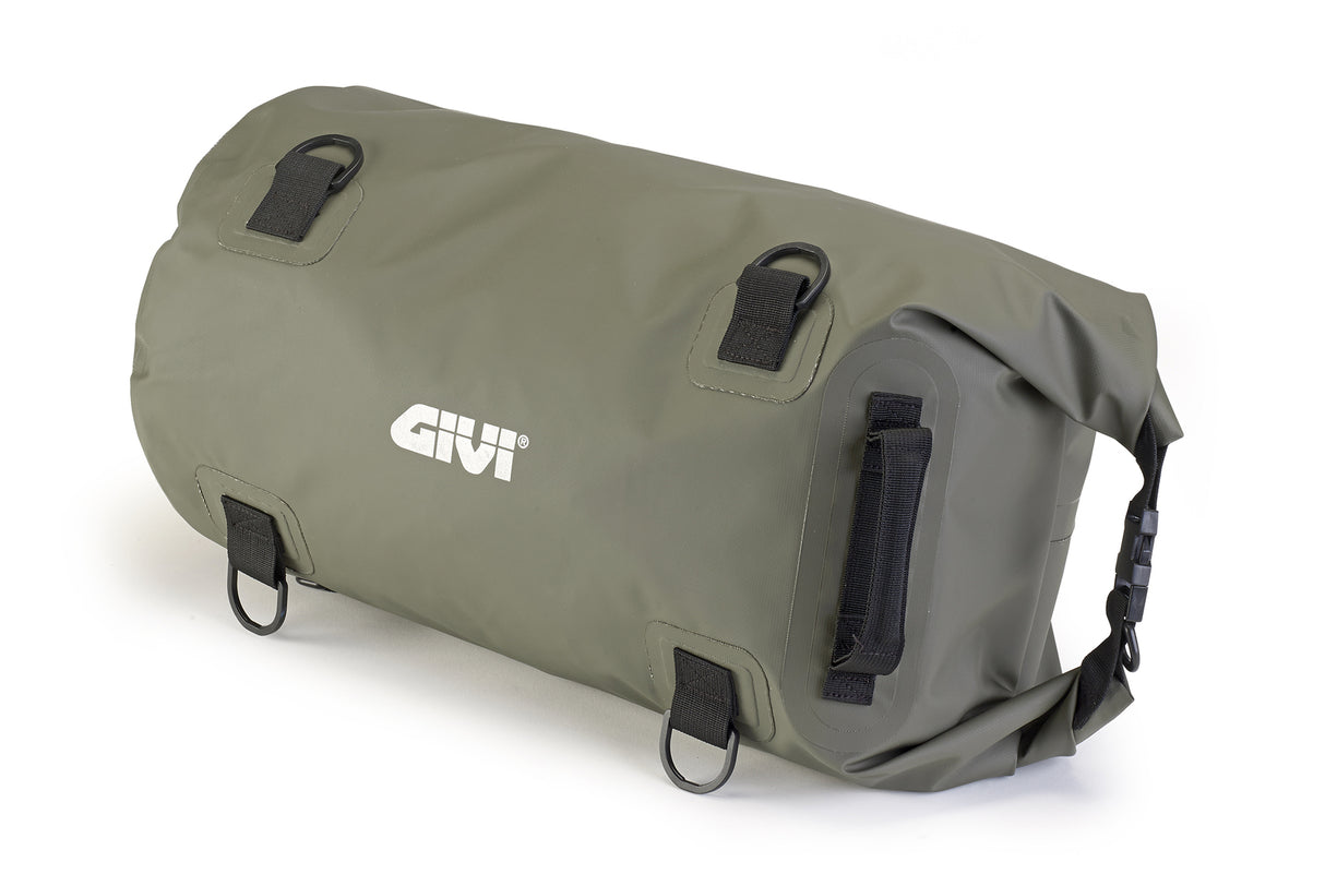 Givi EA114KG Easy-T Waterproof 30L Cylinder Bag Green