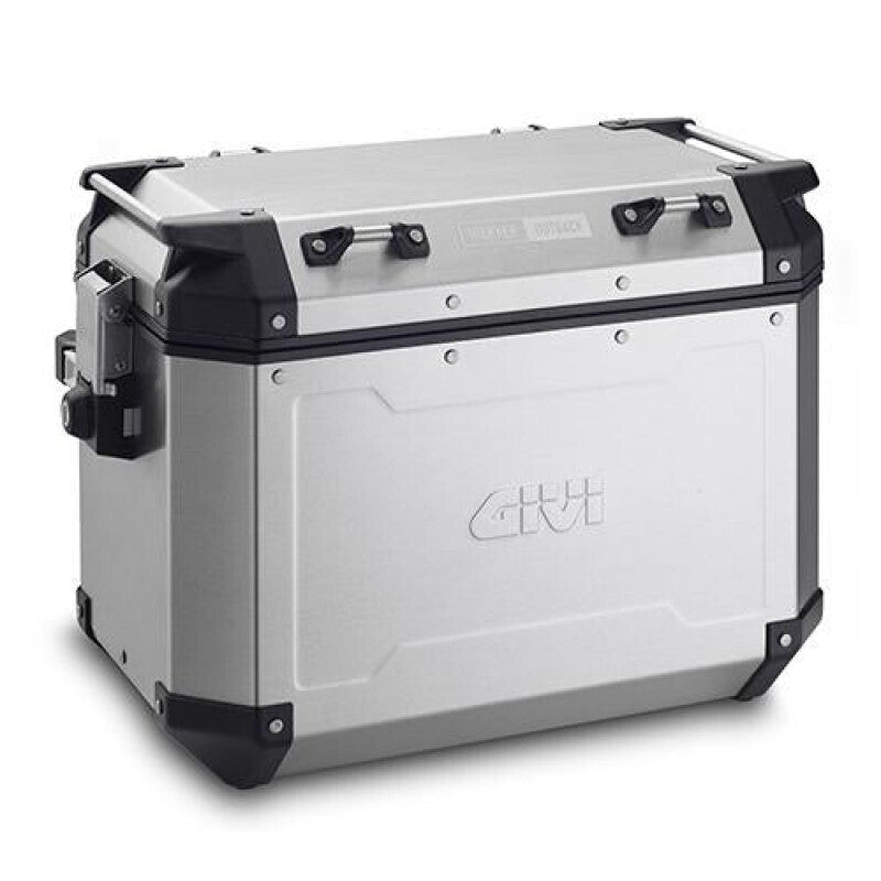 Givi OBK48AR Monokey Trekker Outback 48L Silver Right Side Case