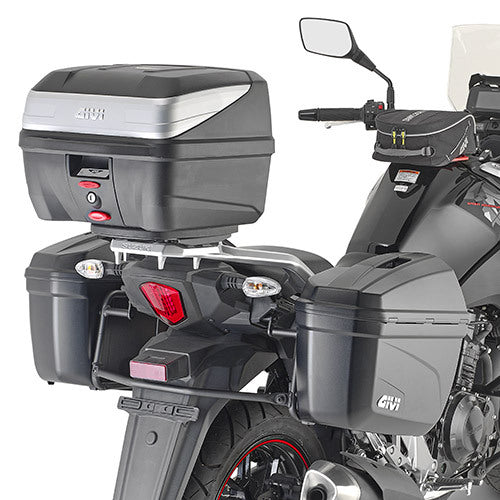 Givi PL3116 Side Case Pannier Holder for Suzuki V-Strom 250 17-21 w/Monokey & Retro Fit Cases