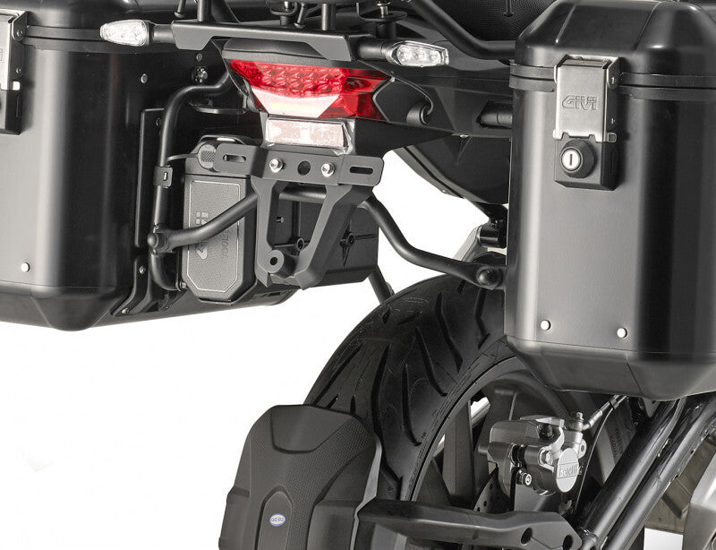 Givi PL8712 Side Case Pannier Holder for Benelli TRK502 17-23 w/Monokey & Retro Fit Cases