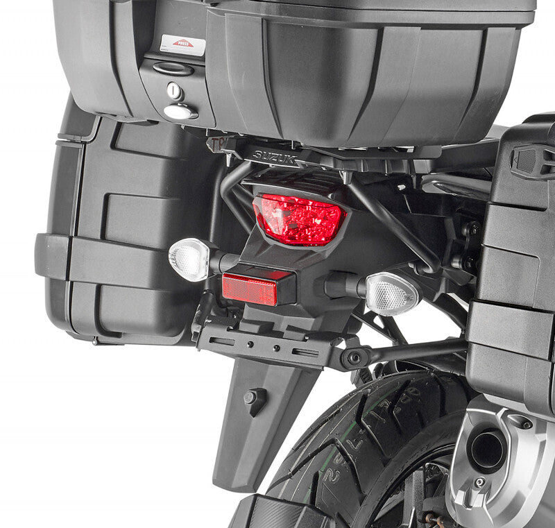 Givi PLO3117MK PL ONE-FIT Side Case Pannier Holder for Suzuki V-Strom 1050/V-Strom 1050 XT 20-23/V-Strom 1050 DE 2023 w/Monokey Cases