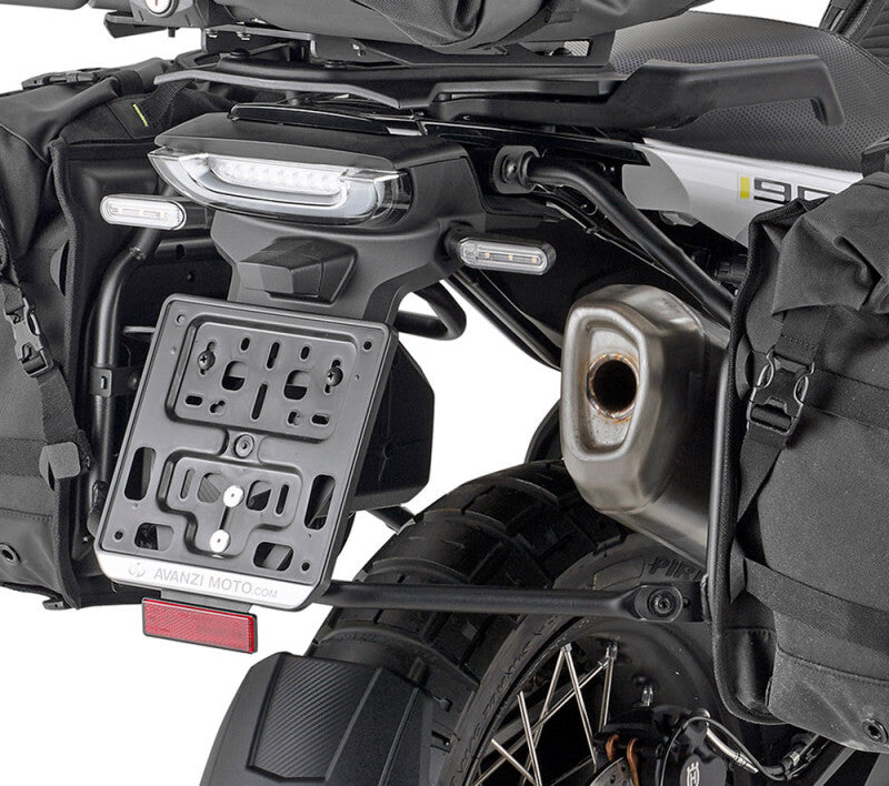 Givi PLO9430MK PL ONE-FIT Side Case Pannier Holder for KTM 790 Adventure/R 19-20/890 Adventure 21-23/Husqvarna Norden 901 22-23 w/Monokey Cases