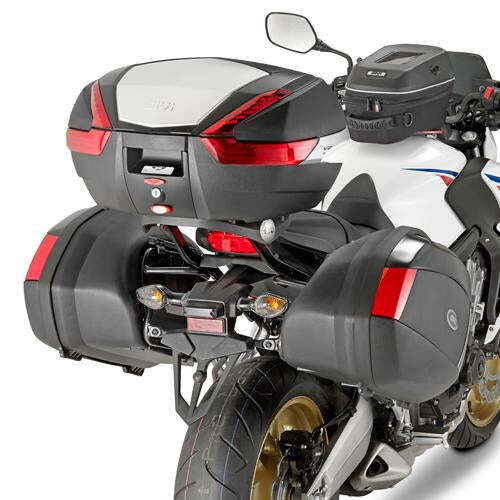 Givi PLX1137 Side Case Pannier Holder for Honda CB650F/CBR650F 14-18 w/V35/V37 Monokey Side Cases