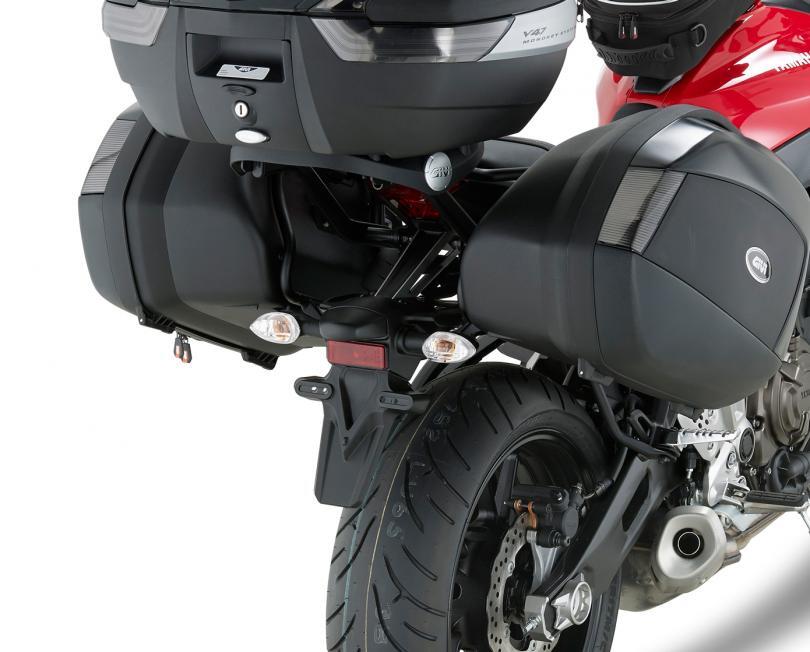 Givi PLX2118 Side Case Pannier Holder for Yamaha FZ-07 15-17 w/V35/V37 Monokey Side Cases