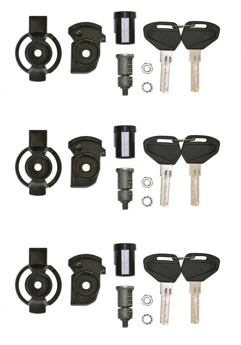 Givi SL103 Black Key Security Lock Set 3 Cases