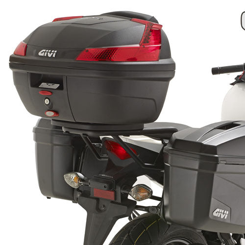 Givi SR1119 Top Case Rear Rack for Honda CB 500 F/CB 500 R 13-15 w/Monolock Top Case