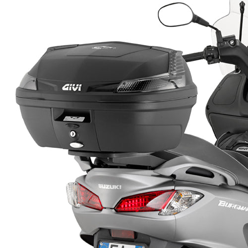 Givi SR3106 Top Case Rear Rack for Suzuki Burgman Burgman 125-200 06-13/Burgman 125-200 ABS 14-21 w/Monolock Top Case