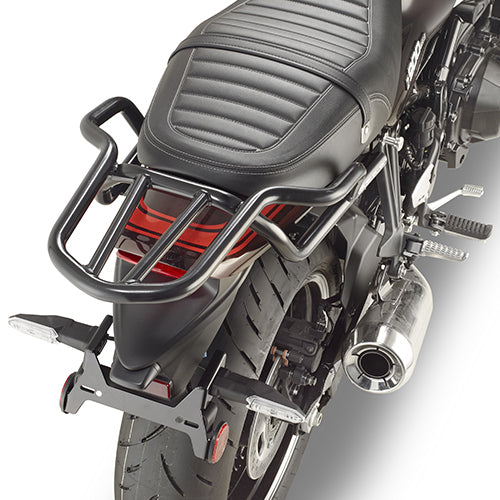 Givi SR4124 Top Case Rear Rack for Kawasaki Z 900 RS 18-23 w/Monolock & Monokey Top Cases