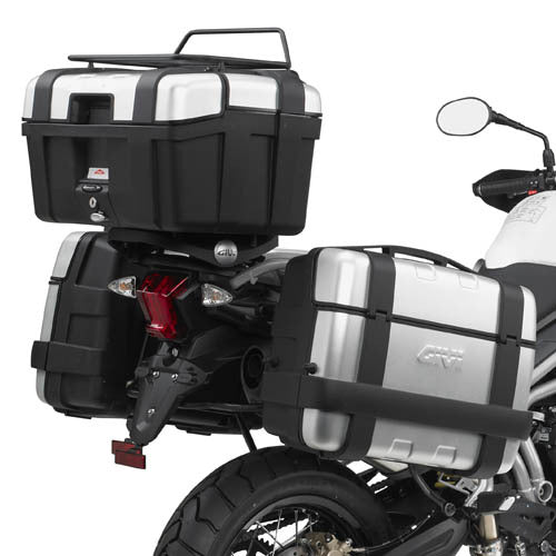 Givi SR6401 Top Case Rear Rack for Triumph Tiger 800/800 XC/800 XR 11-17/Tiger 800 XC/800 XR 18-19 w/Monokey Top Case