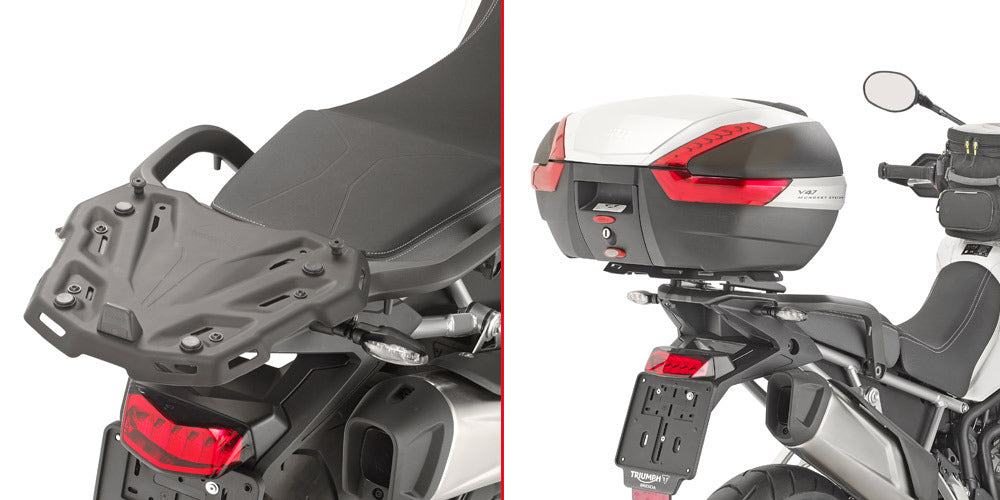 Givi SR6415 Top Case Rear Rack for Triumph Tiger 900 20-23 w/Monolock or Monokey Top Case