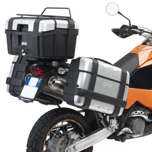 Givi SR7700 Top Case Rear Rack for KTM 950/990 Adventure 03-12 w/Monokey Top Case