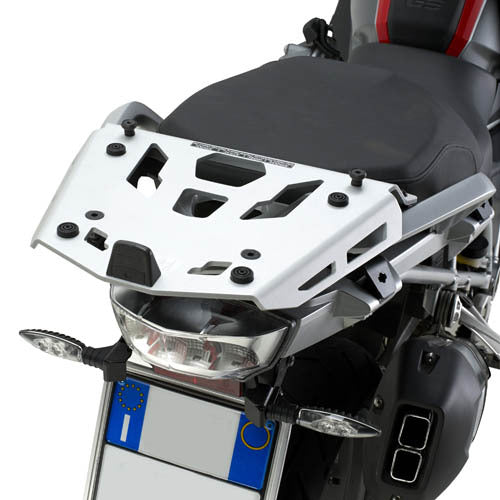 Givi SRA5108 Aluminum Top Case Rear Rack for BMW R 1200 GS 13-18/R 1250 GS 19-23 w/Monokey Top Case