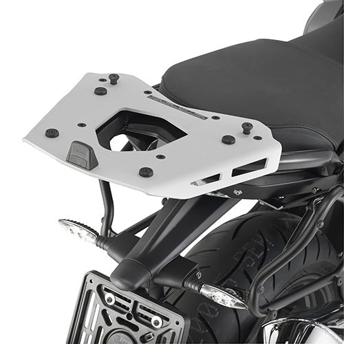 Givi SRA5117 Aluminum Top Case Rear Rack for BMW R 1200 R/RS 15-18/R 1250 R/RS 19-22 w/Monokey Top Case