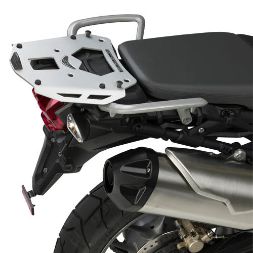 Givi SRA6401 Aluminum Top Case Rear Rack for Triumph Tiger 800/800 XC/800 XR 11-17/Tiger 800 XC/800 XR 18-19 w/Monokey Top Case