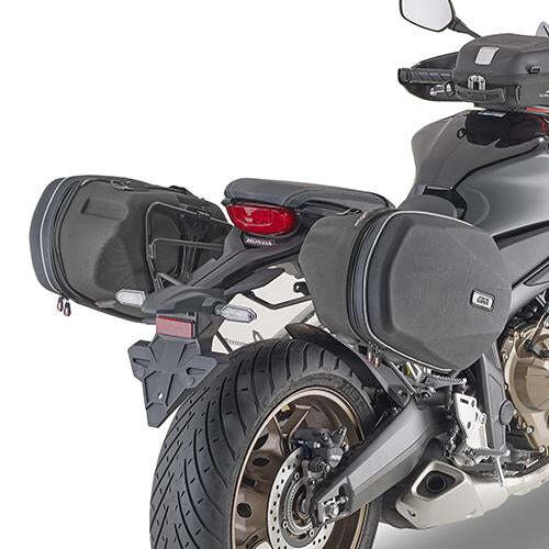 Givi TE1173 Saddlebag Holder for Honda CB 650 R 19-20 w/Easylock & Soft Side Bags