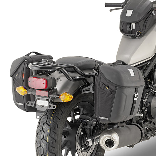 Givi TMT1160 Saddlebag Holder for Honda CMX 500 Rebel 17-23 w/MT501 Metro-T Side Bags