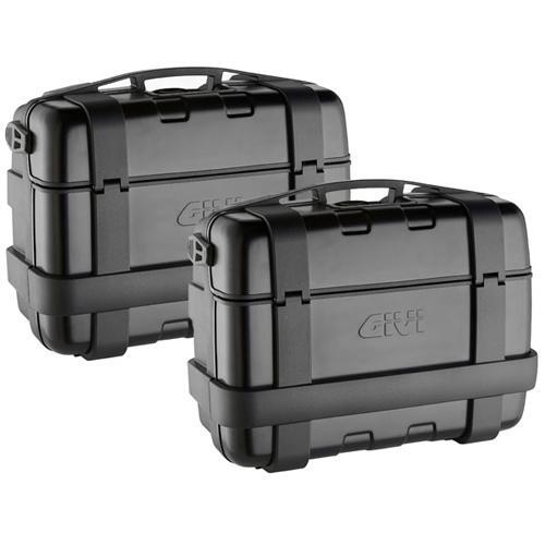 Givi TRK33BPACK2 Monokey Trekker 33L Black Side Case Set