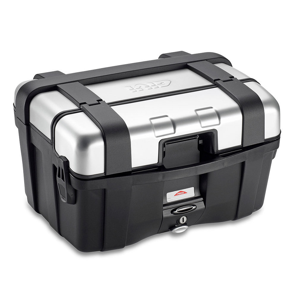 Givi TRK46N Monokey Trekker 46L Silver Top/Side Case