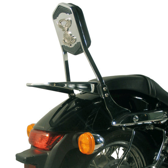 Givi TS807 Backrest w/Detachable Small Luggage Carrier for Honda VT Shadow Spirit 750 07-10