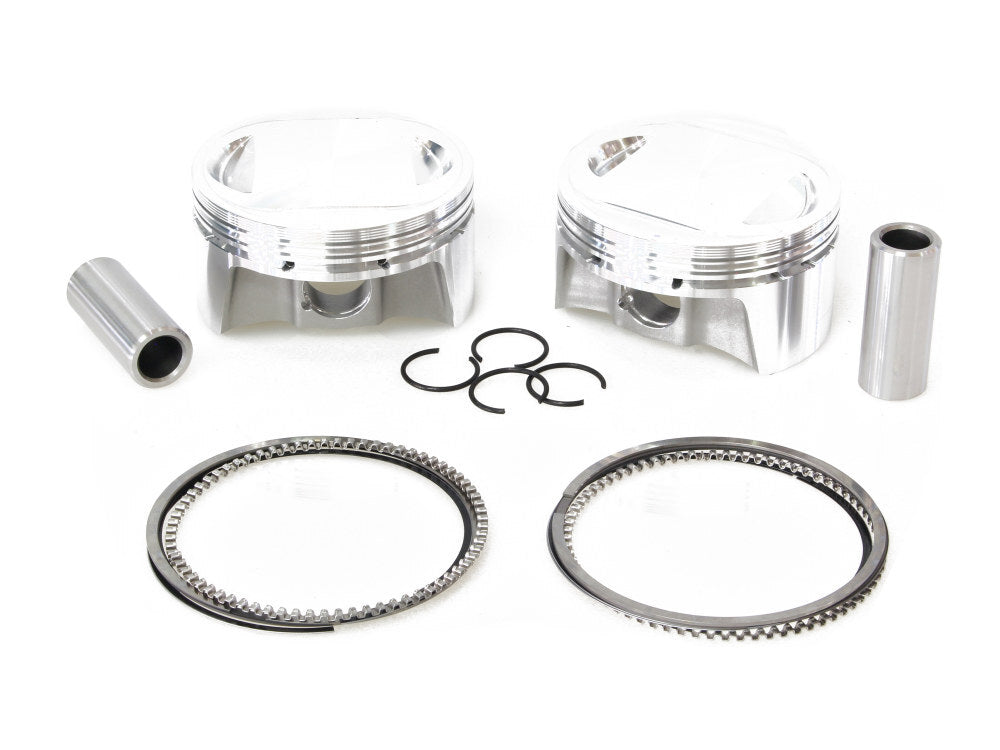 CP Carrillo CAR-BHM98-3 Standard Pistons w/10.0:1 Compression Ratio for Big Twin 99-06 w/88ci to 98ci Big Bore Twin Cam Engine