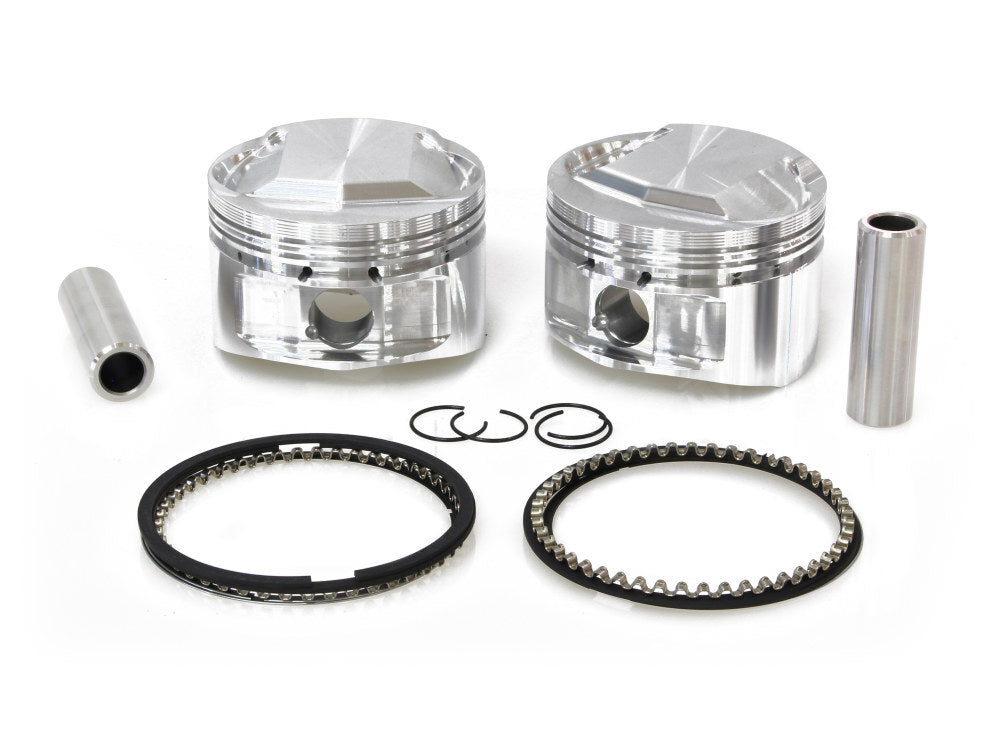 CP Carrillo CAR-M5000 Standard Pistons w/9.75:1 Compression Ratio for Big Twin 84-99 w/Evo Engine