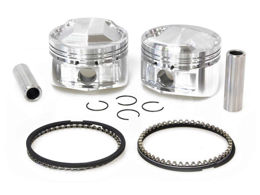 CP Carrillo CAR-M5007 Standard Pistons w/10.5:1 Compression Ratio for Big Twin 84-99 w/Evo Engine