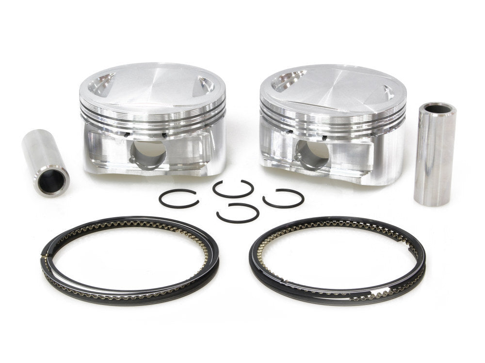 CP Carrillo CAR-M5019 +.010" Pistons w/9.75:1 Compression Ratio for Big Twin 99-06 w/88ci to 95ci Big Bore Twin Cam Engine