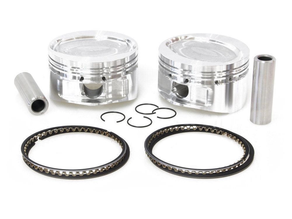 CP Carrillo CAR-M5037 +.005" Pistons w/10.0:1 Compression Ratio for Sportster 86-03 w/Big Bore 883cc to 1200cc Conversion