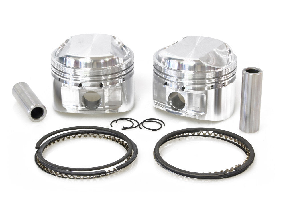 CP Carrillo CAR-M5039 Standard Pistons w/8.5:1 Compression Ratio for Big Twin 41-79 w/74ci Shovel Engine